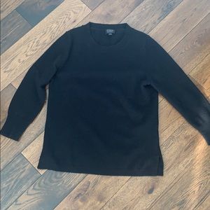 Black Cashmere J. Crew Sweater